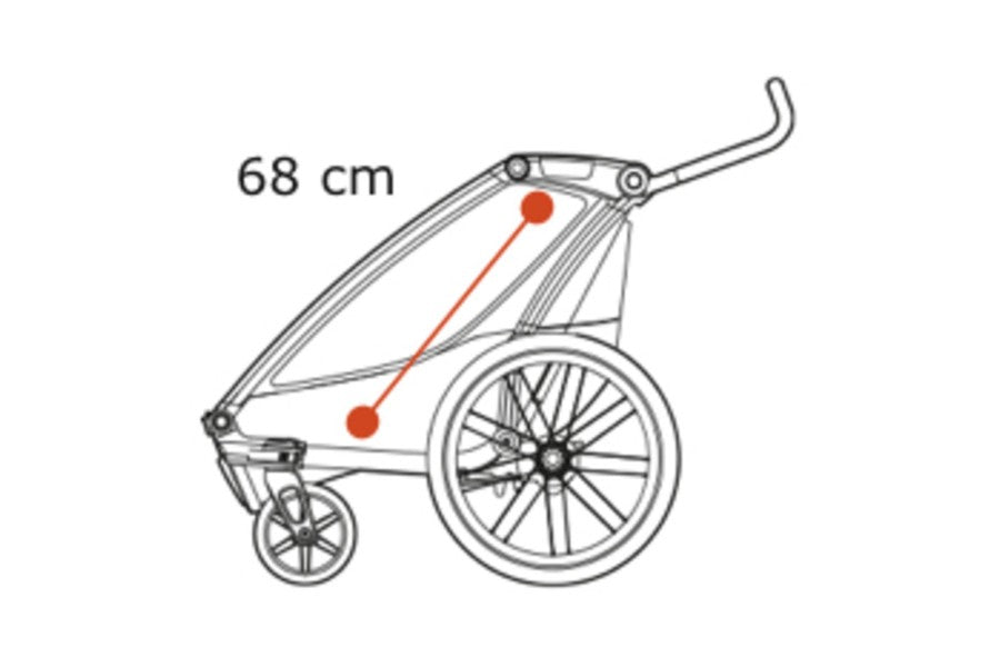 Carrito Bicicleta Charriot Lite 2