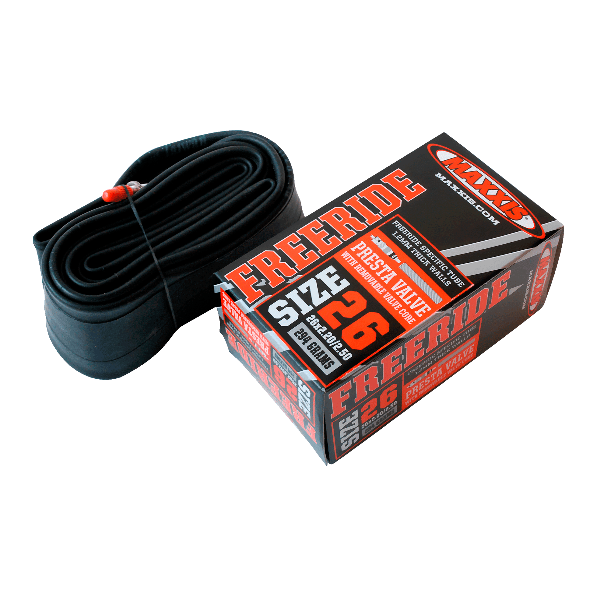 CAMARA MAXXIS FREERIDE 26X2.20/2.50 GROSOR 1.2MM PV FVSEP