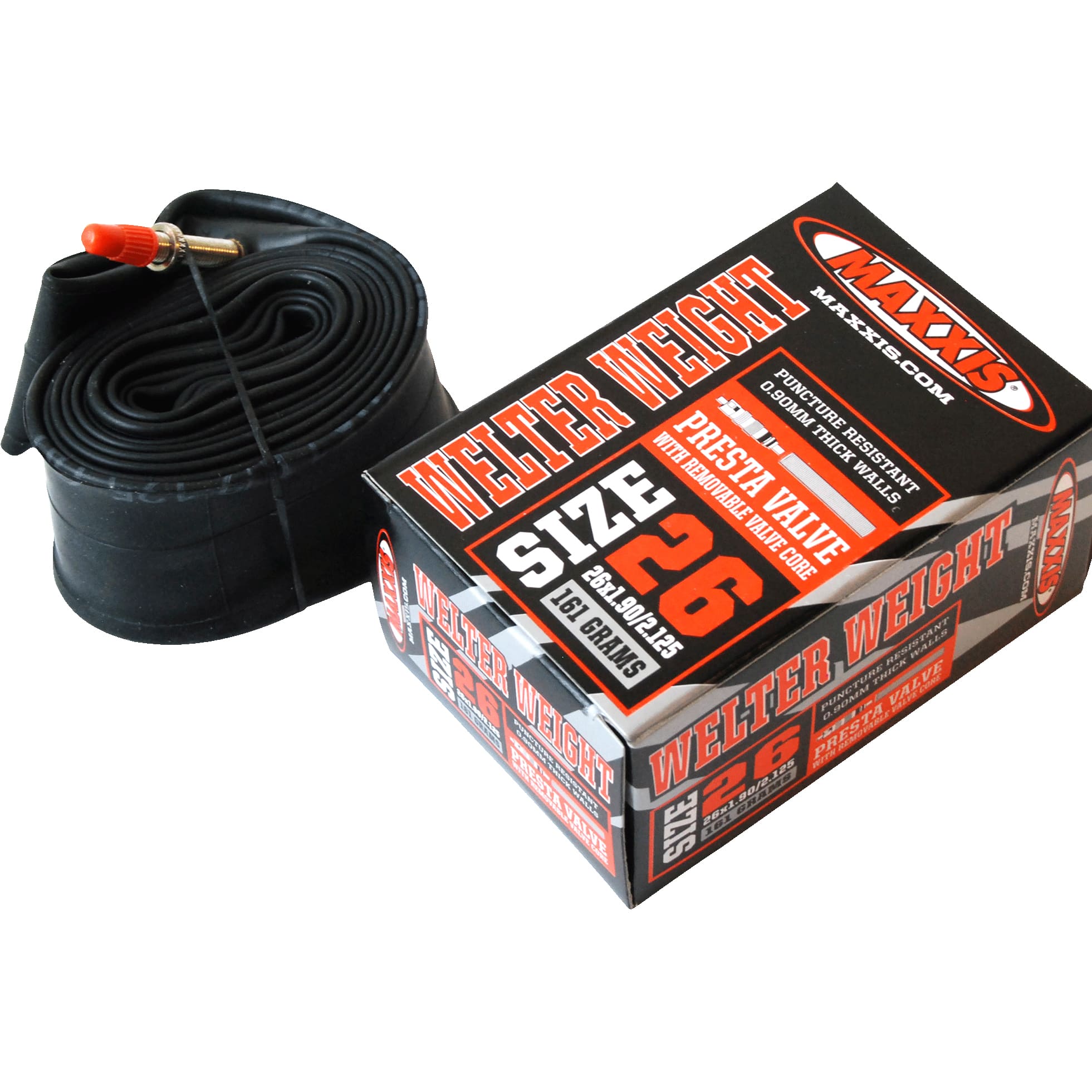 CAMARA MAXXIS WELTERWEIGHT 26X1.0/1.25 0.9MM PV/RVC FVSEP
