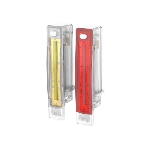 Luces Delantera/Trasera Para bicicleta Blinder Plus+// Twinpack Translucent