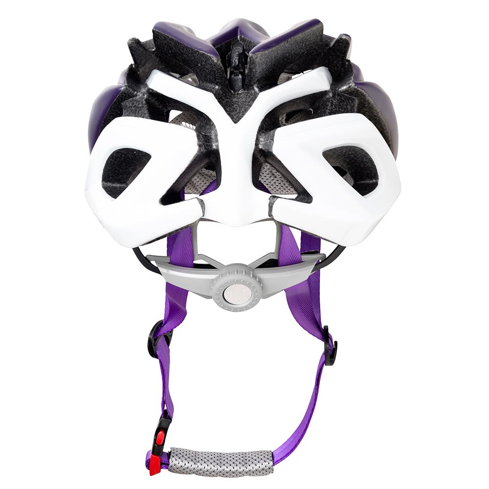 Casco Mountain Bike Morado/Blanco