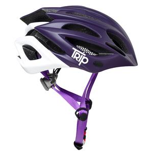 Casco Mountain Bike Morado/Blanco