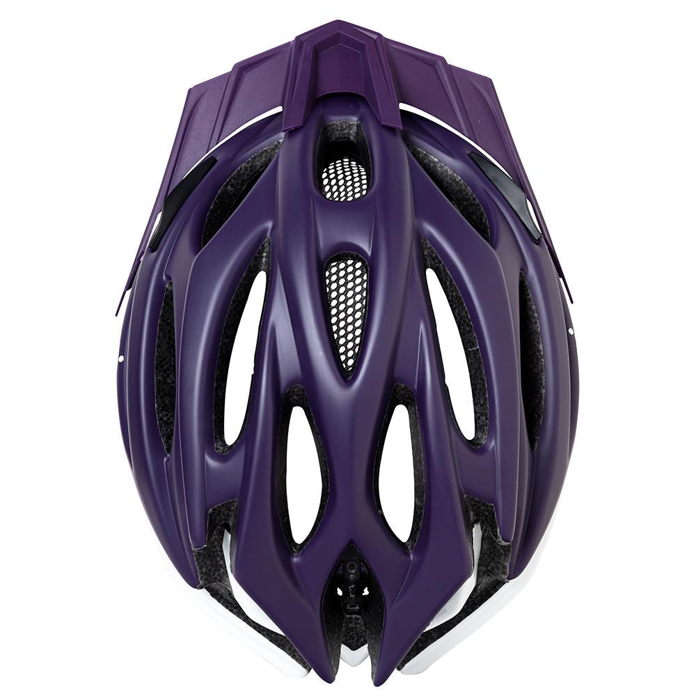 Casco Mountain Bike Morado/Blanco