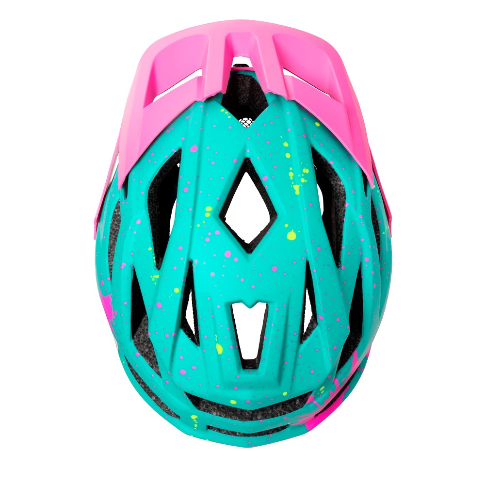 Casco Enduro Euphoria Azul/Rosado