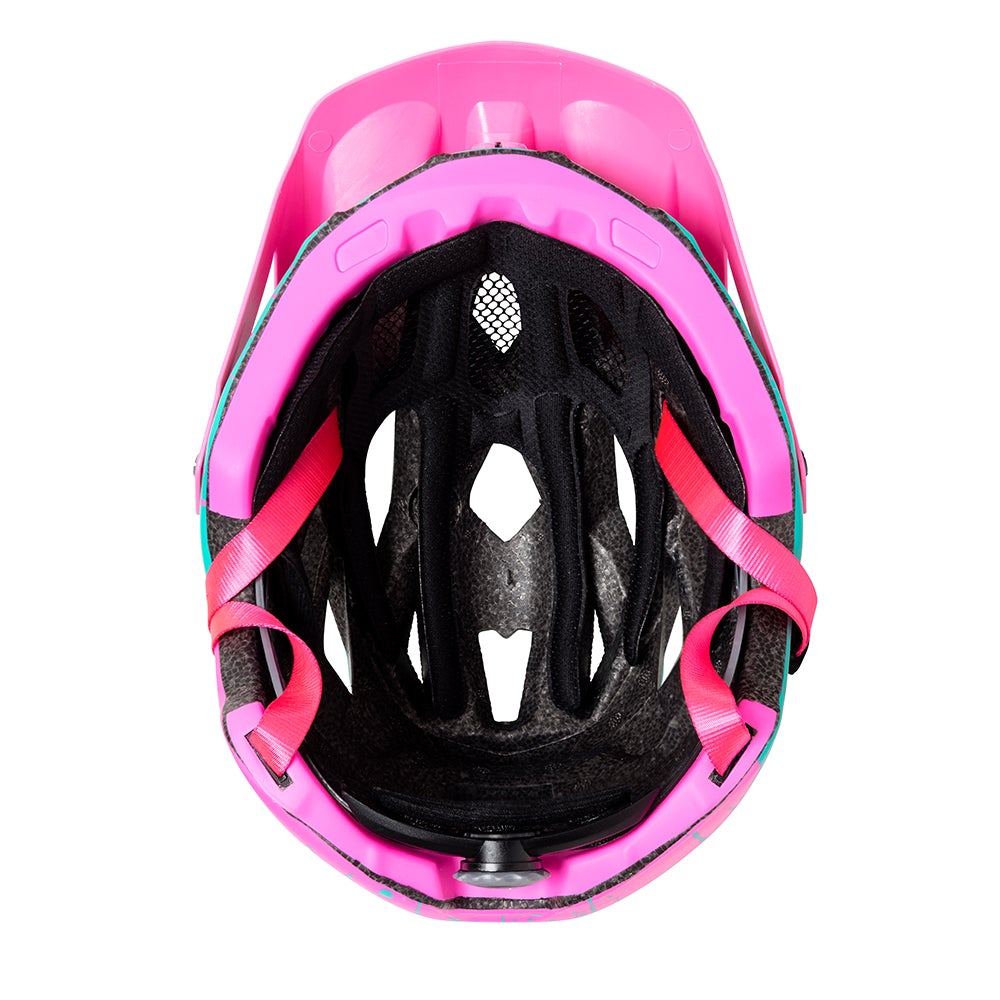 Casco Enduro Euphoria Azul/Rosado