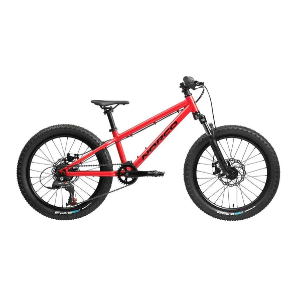 Bicicleta Niño Fluid HT 202 Aro 20 Rojo/Negro