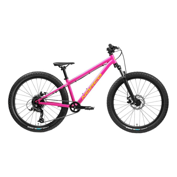 Bicicleta Niño Fluid HT 24.2 Aro 24 Rosado/Amarillo