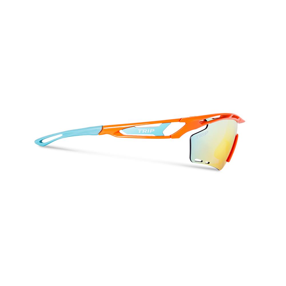 Lentes Modelo Pro Naranjo/Azul