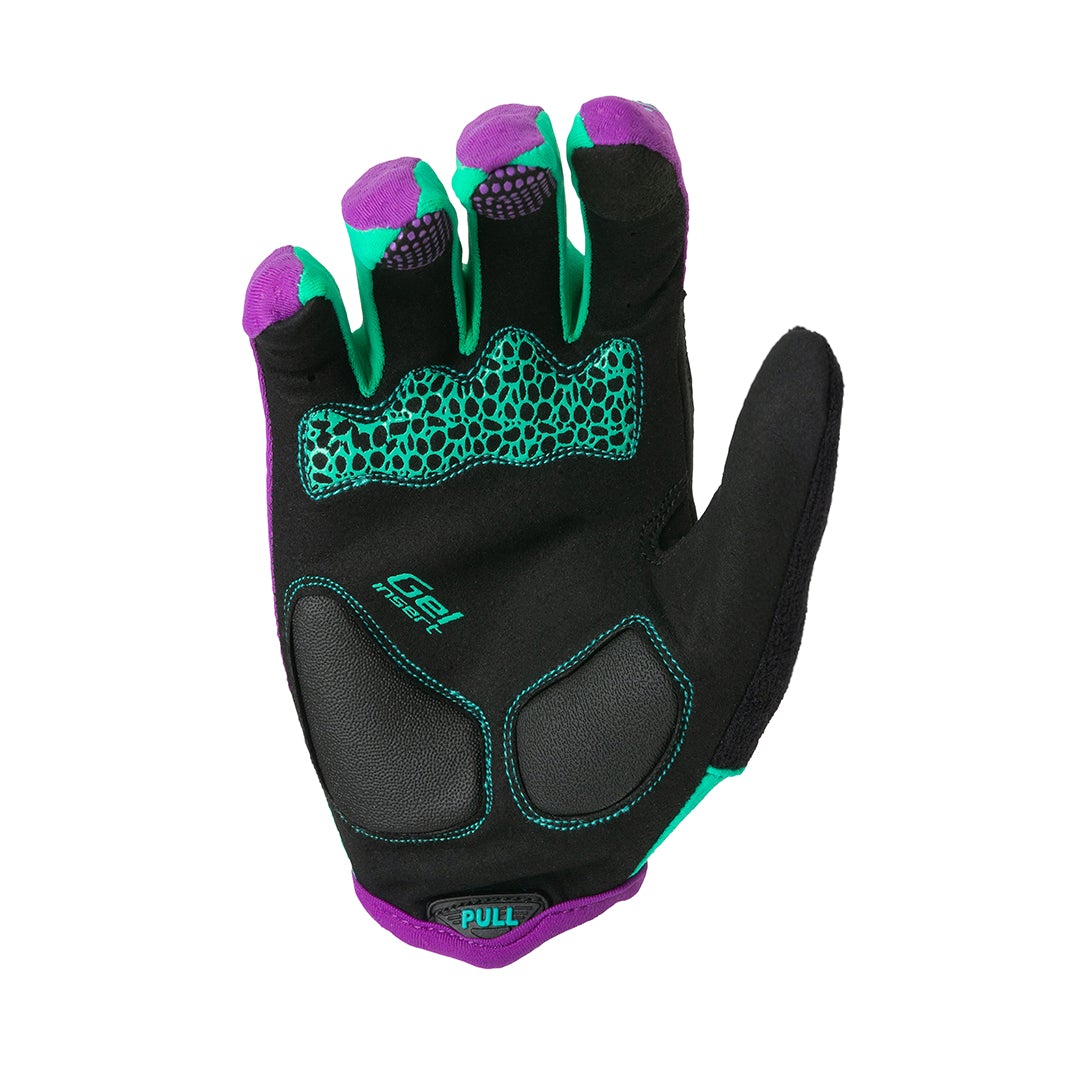 Guantes Largos Morado/Azul