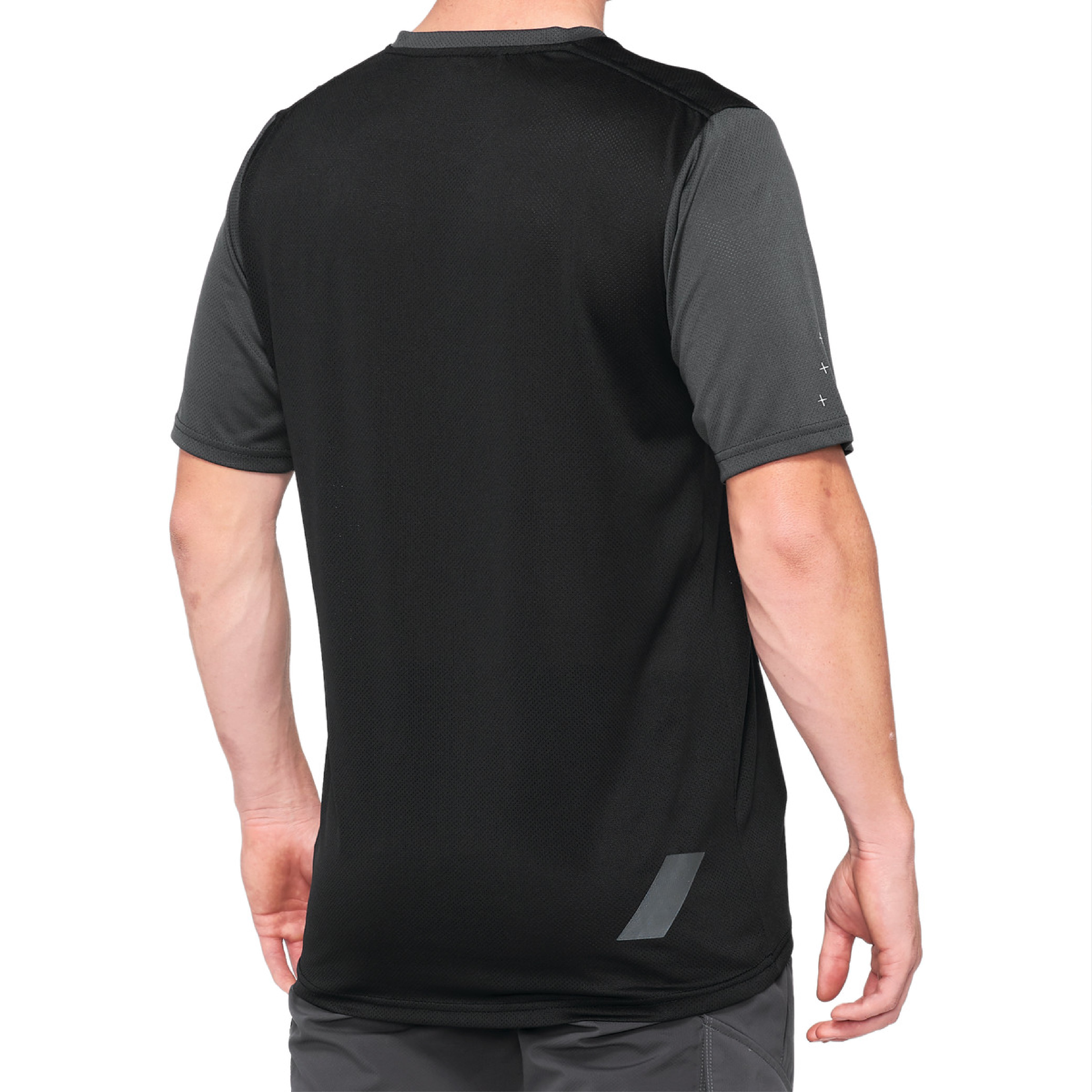 Jersey Ridecamp Black/Charcoal manga corta