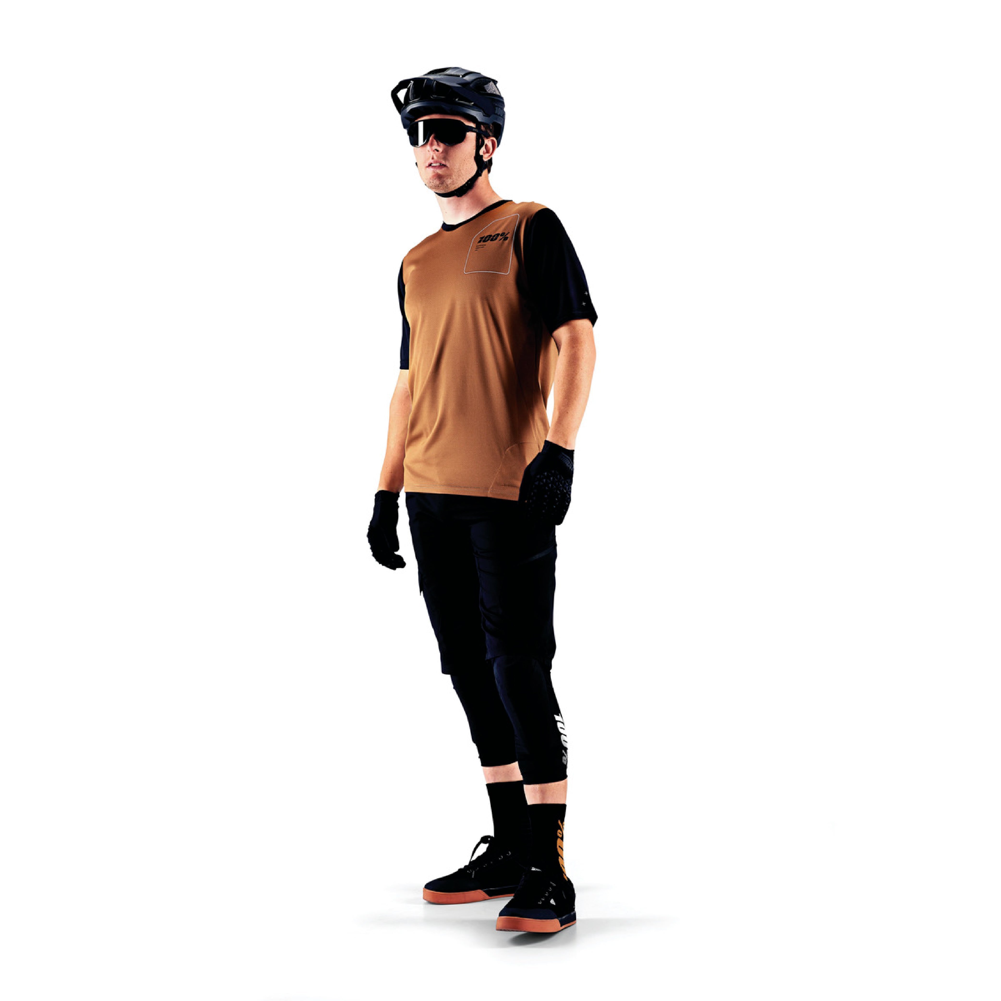 Jersey RIDECAMP Terracota/Black