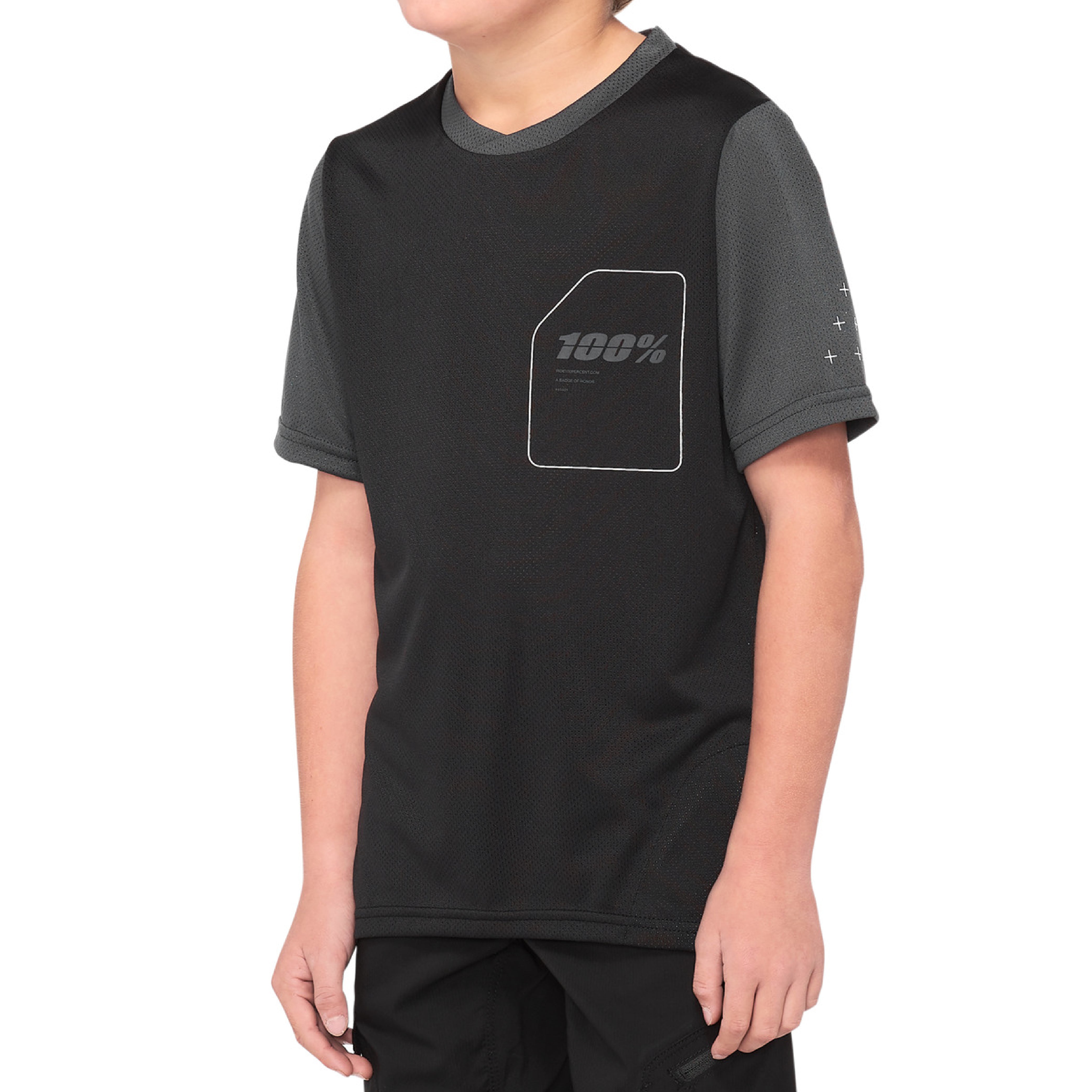 Jersey RIDECAMP Niño Black/Charcoal