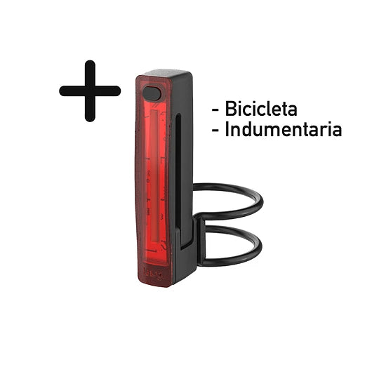 Luz Trasera Para Bicicleta Blinder Plus+