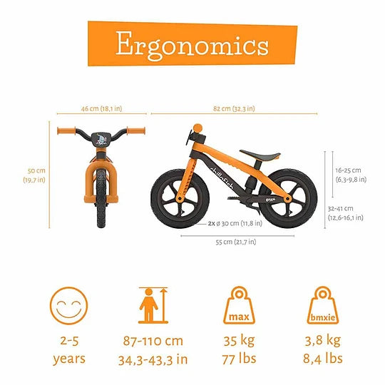 Bicicleta Niño BMXIE02 Aro 12 Ginger