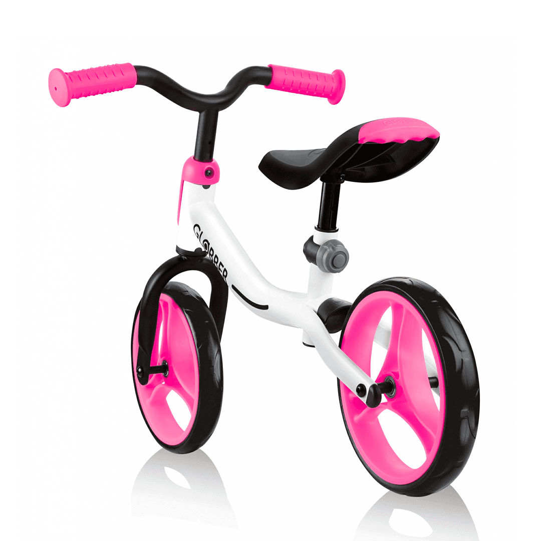 Bicicleta balance niño WHITE - NEON PINK