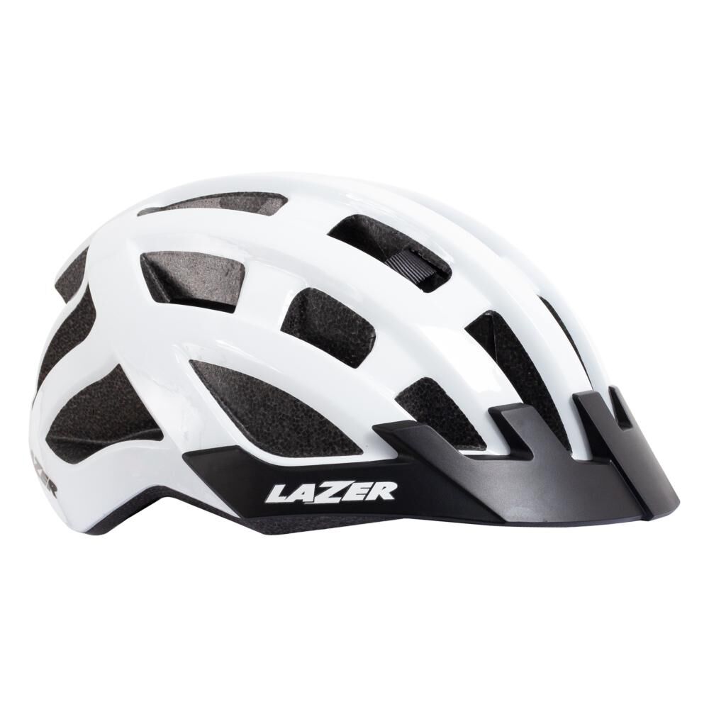 Casco Mountain Bike Lazer Compact Blanco