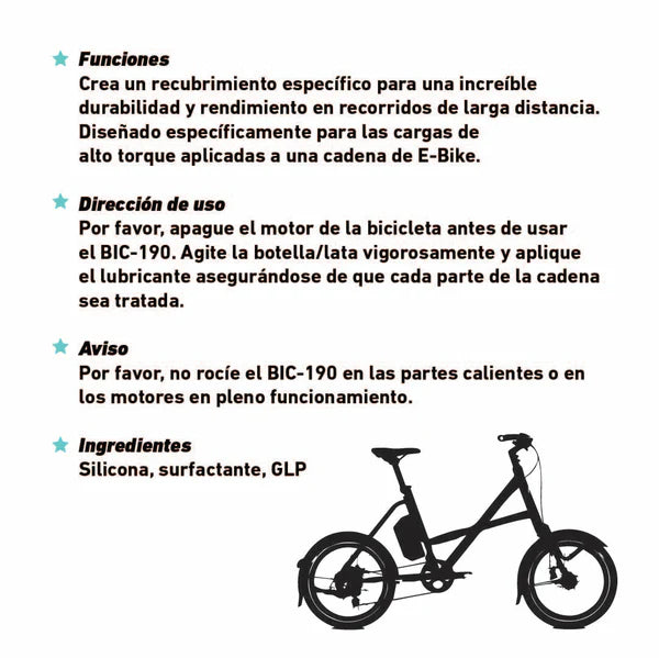 Lubricante De La Cadena De La Bicicleta Electrónica