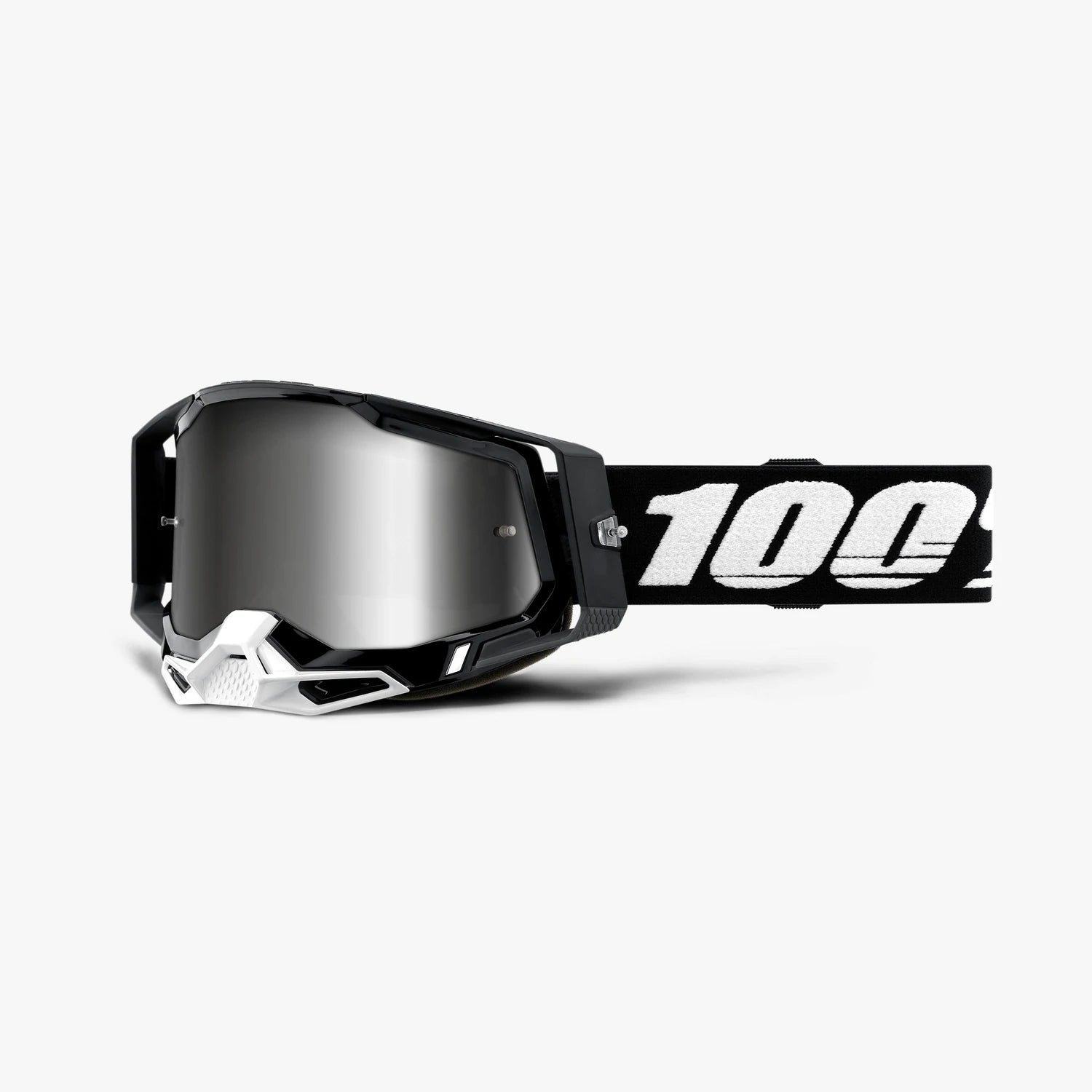 RACECRAFT 2 Goggle Black - Mirror Silver Lens