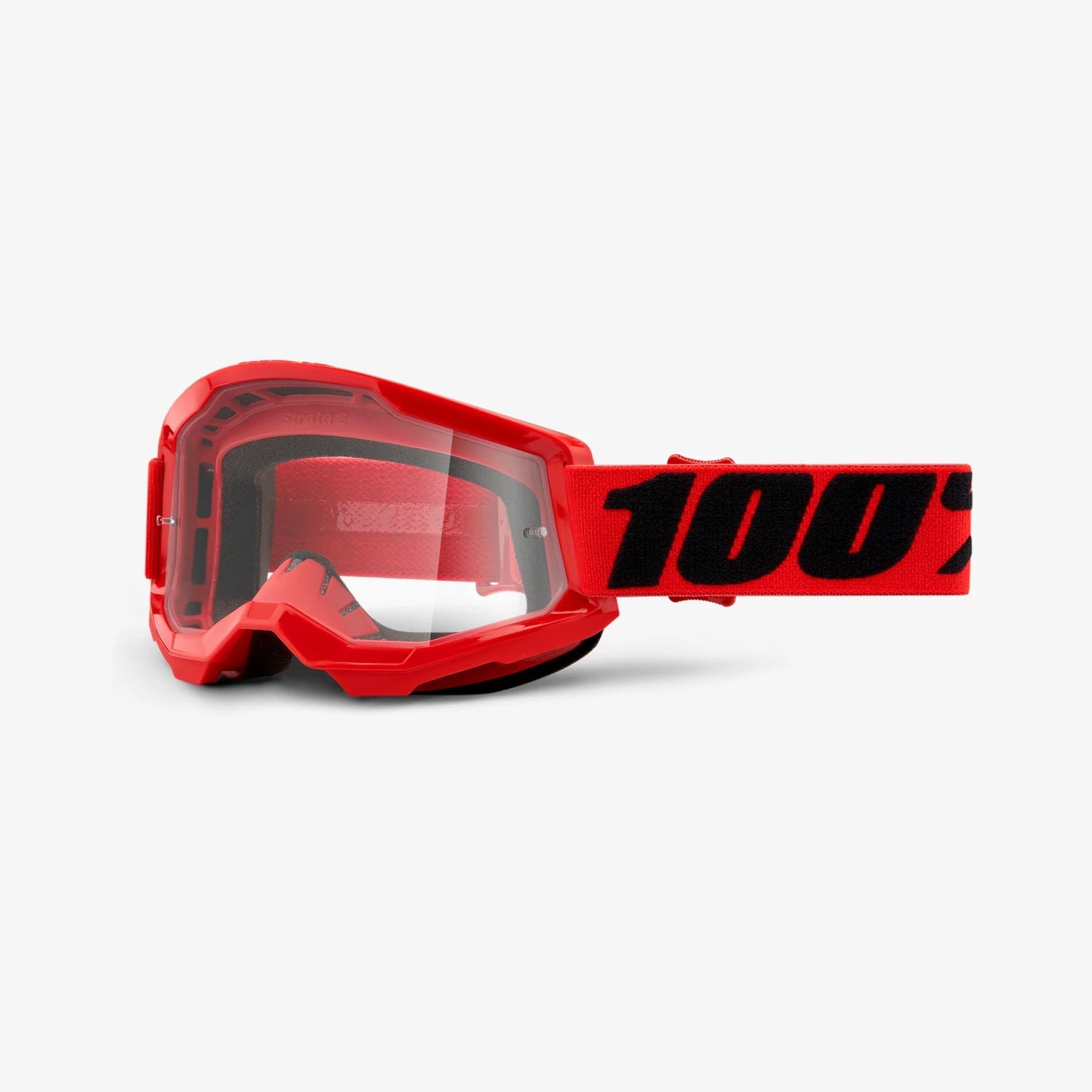 STRATA 2 Goggle Red - Clear Lens