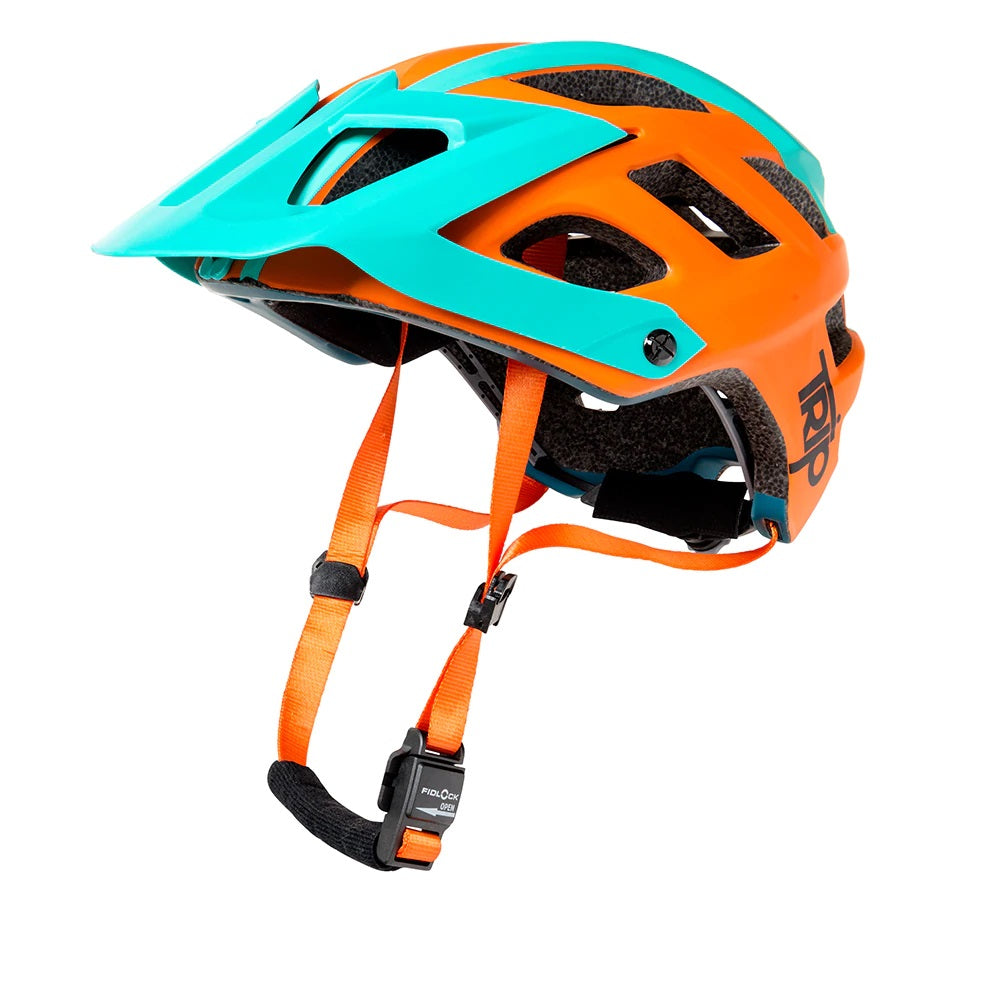 Casco Enduro Naranjo