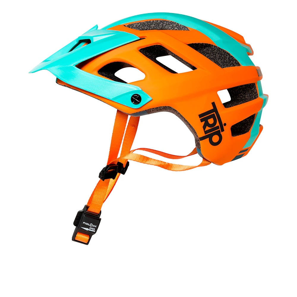 Casco Enduro Naranjo