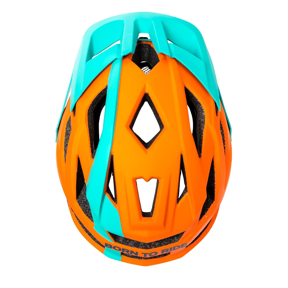 Casco Enduro Naranjo