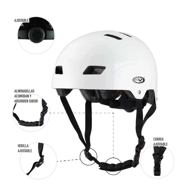 Casco Urbano Multisport 099 Blanco