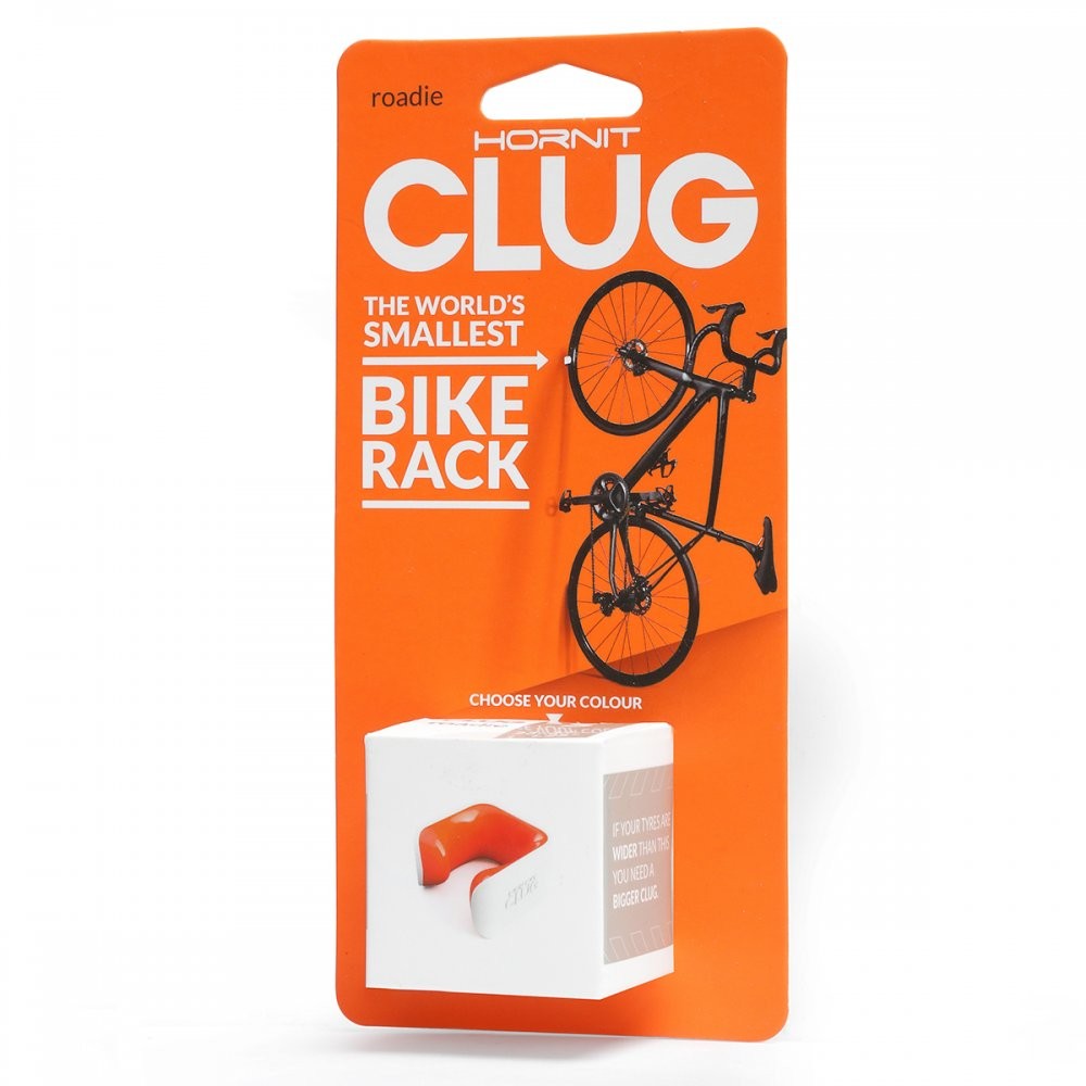 Clug Soporte De Bicicleta Blanco Naranjo Plus 2.75 - 3.2"