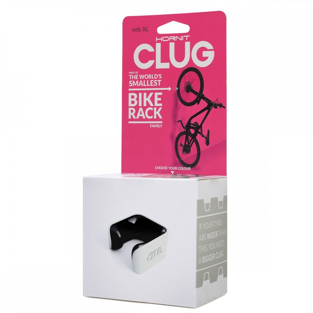 Clug Soporte De Bicicleta Negro-Blanco Talla S 1-1.25"