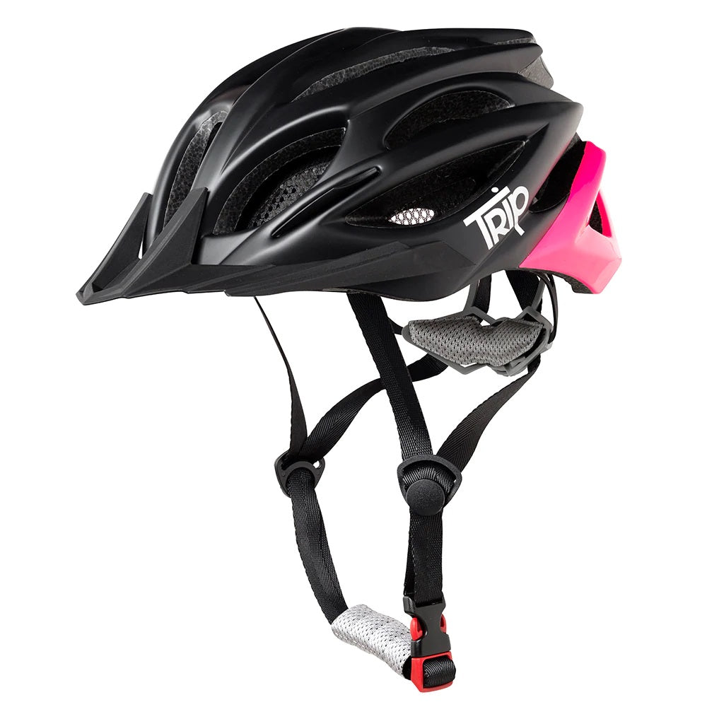 Casco Mountain Bike Delirium Negro/Rosado