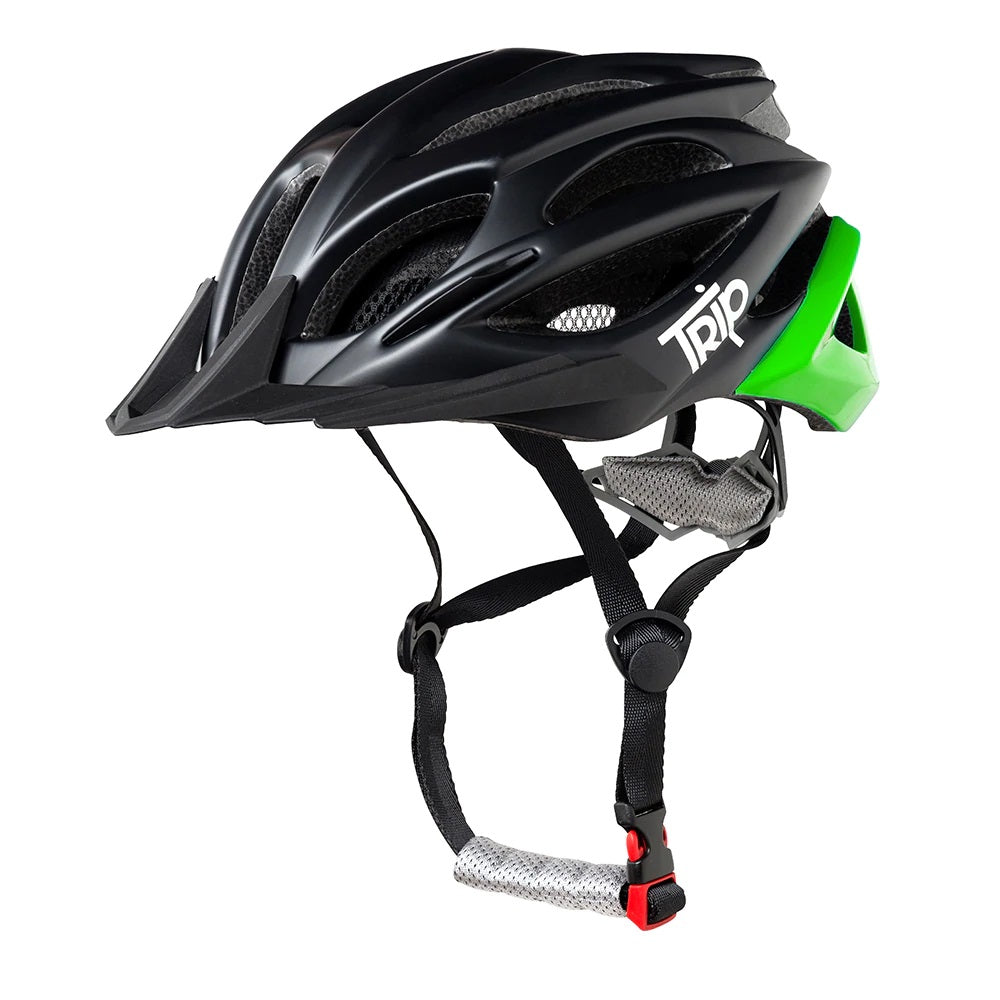 Casco Mountain Bike Negro/Verde