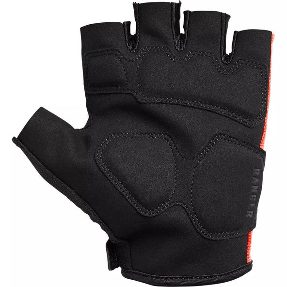 Guantes Bicicleta Ranger Gel Half Finger Naranjo