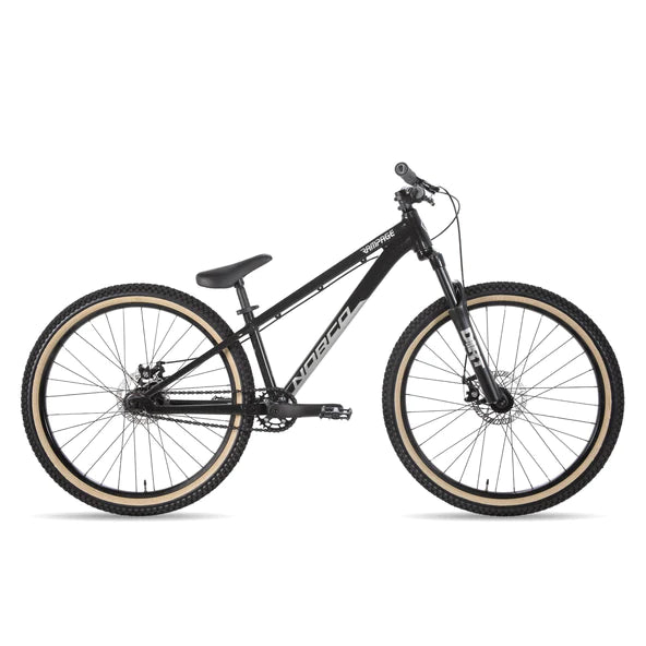 Bicicleta Rampage 2 Dirt Aro 26 Negro/Plata