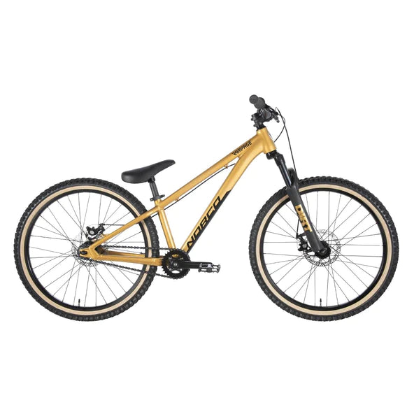 Bicicleta Ramapage 2 Dirt Aro 26 Dorado/Negro