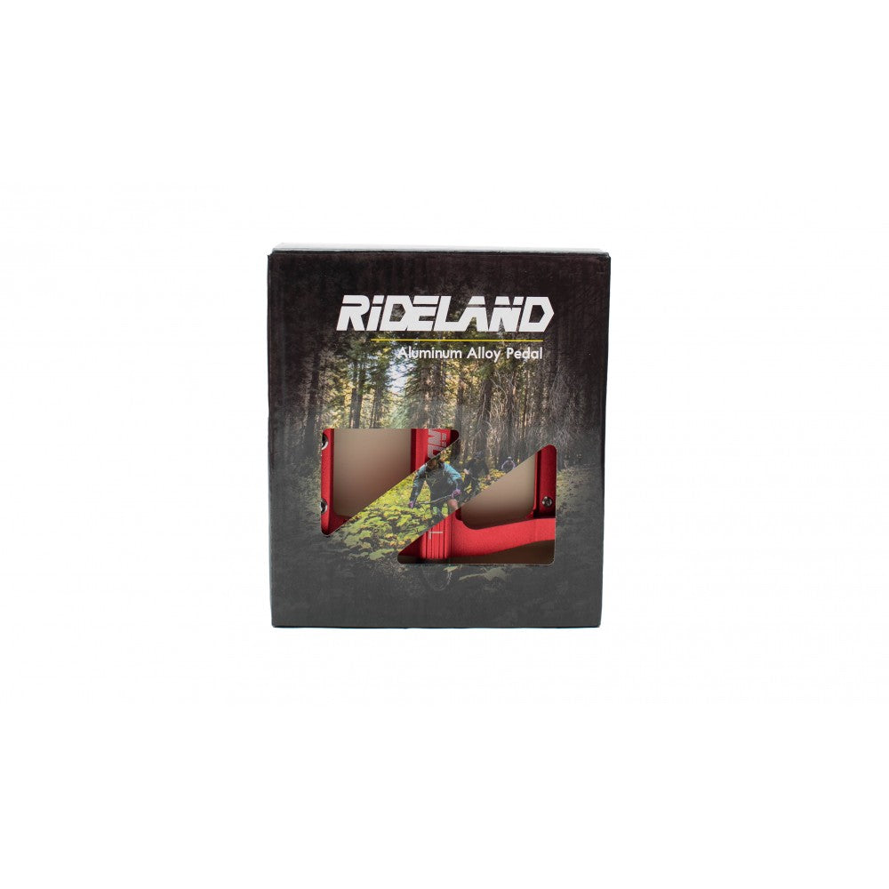 Pedales Aluminio RD02 Rojo