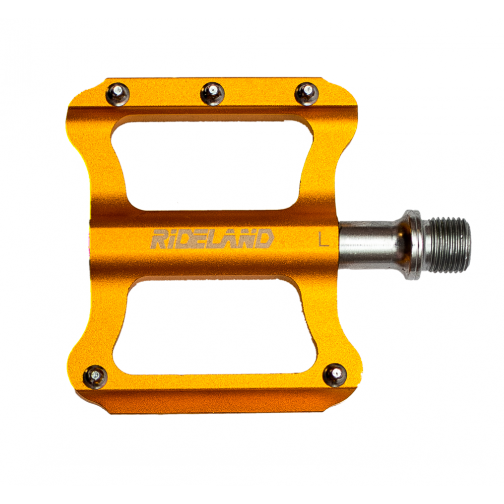 Pedales Aluminio RD06 Amarillo Gold