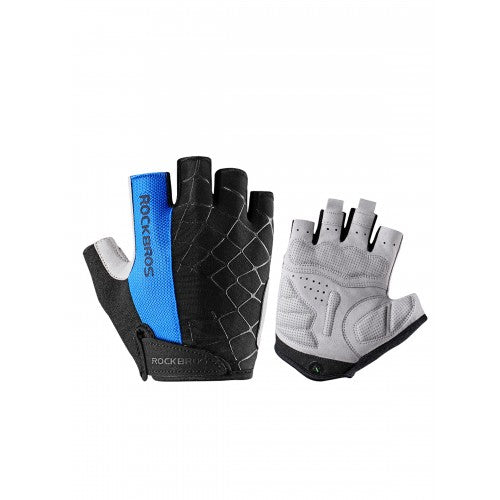 Guante Corto Azul/Negro