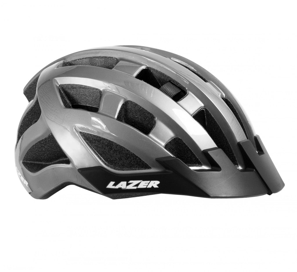 Casco Mountain Bike Lazer Compact Gris TItanium